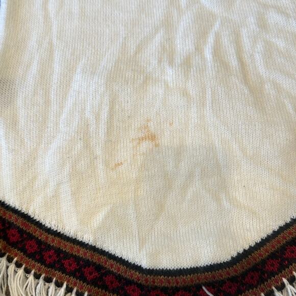 Artesania "Edm" Alpaca Women's Pullover Fringe Hem Sweater Size XL - Picture 5 of 10